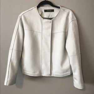Zara Jacket icy white/blue